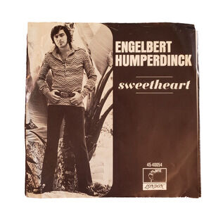 Engelbert Humperdinck, Sweetheart, Born to be Wanted 45 RPM VTG Parrot Records